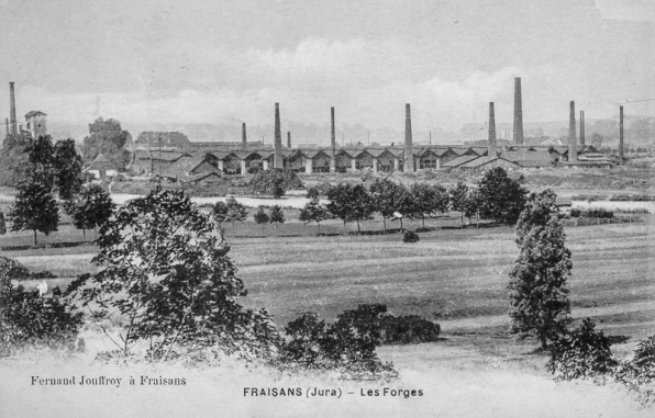 Vue d'ensemble : carte postale. © Région Bourgogne-Franche-Comté, Inventaire du patrimoine