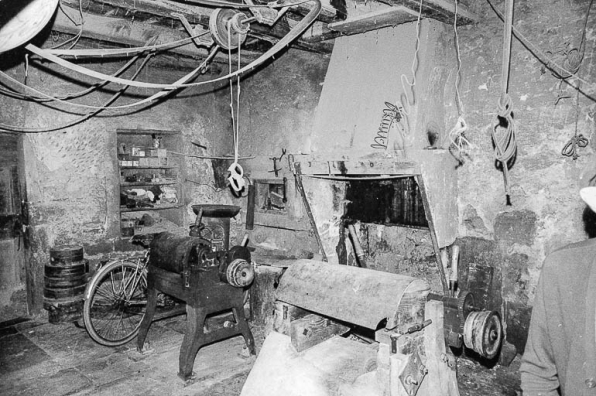 Vue intérieure : la rotative. © Région Bourgogne-Franche-Comté, Inventaire du patrimoine