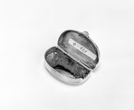 Vue de la boîte ouverte. © Région Bourgogne-Franche-Comté, Inventaire du patrimoine