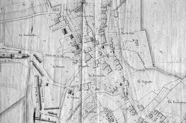 Centre du village. © Région Bourgogne-Franche-Comté, Inventaire du patrimoine