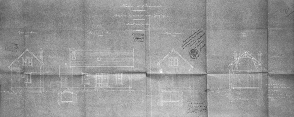 Coupes et élévations. © Région Bourgogne-Franche-Comté, Inventaire du patrimoine