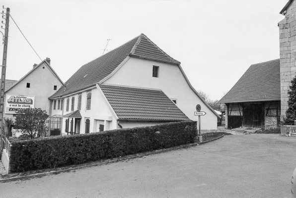 Détail : partie habitation. © Région Bourgogne-Franche-Comté, Inventaire du patrimoine