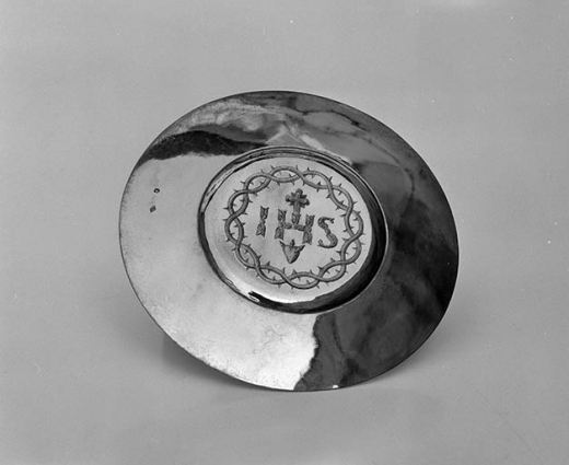 La patène © Région Bourgogne-Franche-Comté, Inventaire du patrimoine