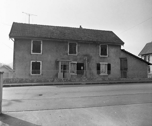 Façade antérieure. © Région Bourgogne-Franche-Comté, Inventaire du patrimoine