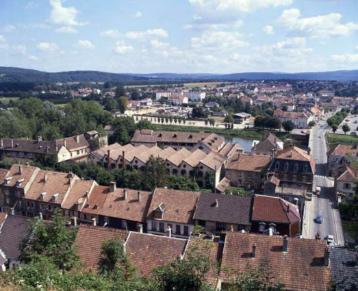 Vue depuis la colline du Gélot. © Région Bourgogne-Franche-Comté, Inventaire du Patrimoine