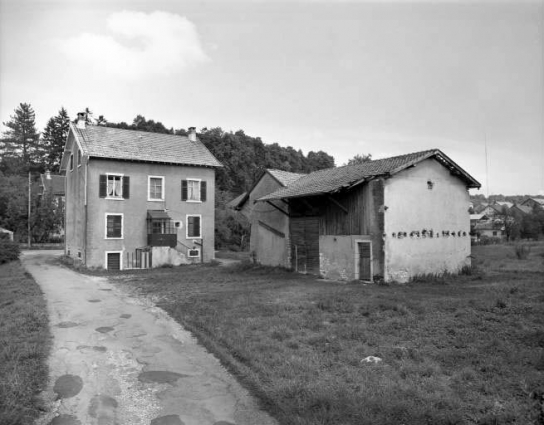 Vue d'ensemble postérieure. © Région Bourgogne-Franche-Comté, Inventaire du Patrimoine