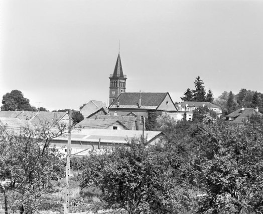 Vue éloignée. © Région Bourgogne-Franche-Comté, Inventaire du patrimoine