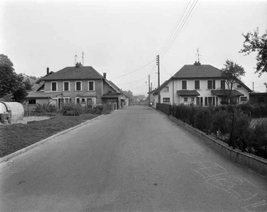 Vue d'une rue. © Région Bourgogne-Franche-Comté, Inventaire du Patrimoine