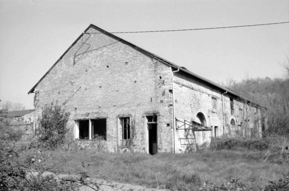 Forge Neuve. La chaînerie : façades postérieure et latérale droite. © Région Bourgogne-Franche-Comté, Inventaire du patrimoine