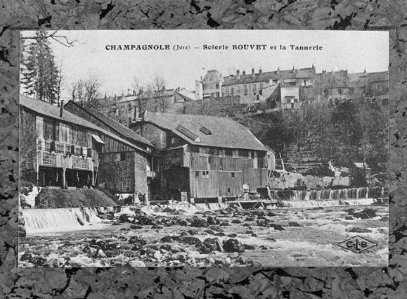 Champagnole (Jura) - Scierie Bouvet et la Tannerie. © Région Bourgogne-Franche-Comté, Inventaire du patrimoine