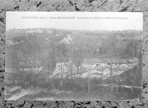 Clairvaux (Jura). - Usine Beauchamp - Fabrique de Mètres et Mesures linéaires. © Région Bourgogne-Franche-Comté, Inventaire du patrimoine