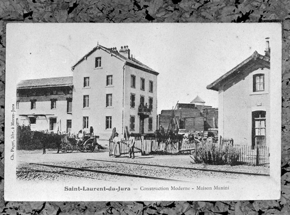 Saint-Laurent-du-Jura - Construction Moderne - Maison Manini. © Région Bourgogne-Franche-Comté, Inventaire du patrimoine