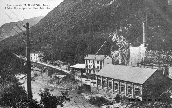 Environs de Moirans (Jura). Usine Electrique au Saut Mortier. © Région Bourgogne-Franche-Comté, Inventaire du patrimoine