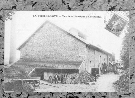 La Vieille-Loye. - Vue de la Fabrique de Bouteilles. © Région Bourgogne-Franche-Comté, Inventaire du patrimoine