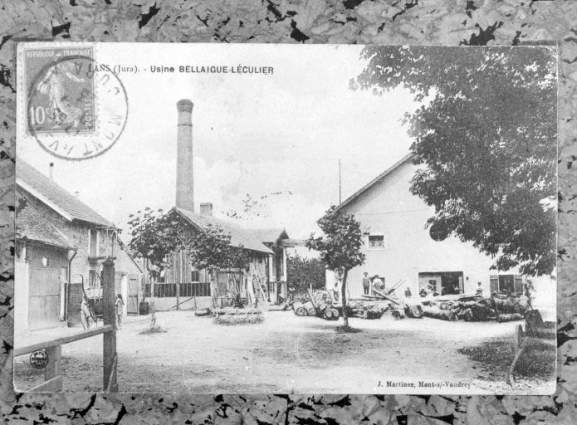Bans (Jura). - Usine Bellaigue-Léculier. © Région Bourgogne-Franche-Comté, Inventaire du patrimoine