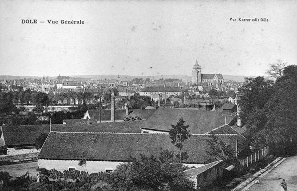 Dole - Vue Générale [l'usine vue de la rue Julien Feuvrier, à l'est]. © Région Bourgogne-Franche-Comté, Inventaire du patrimoine