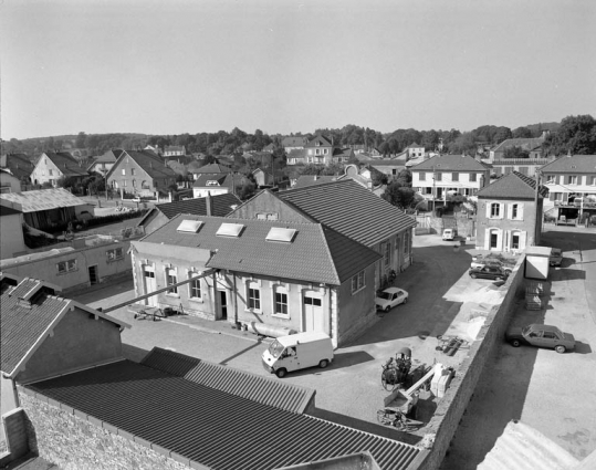 Vue d'ensemble depuis l'arrière de l'édifice. © Région Bourgogne-Franche-Comté, Inventaire du patrimoine