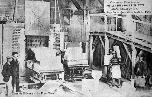 Usine de Belvoye - Le Four Tunel (four Dinz). © Région Bourgogne-Franche-Comté, Inventaire du patrimoine