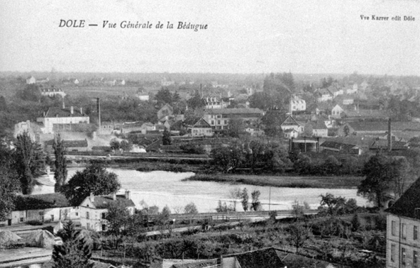 Dole - Vue Générale de la Bédugue. © Région Bourgogne-Franche-Comté, Inventaire du patrimoine