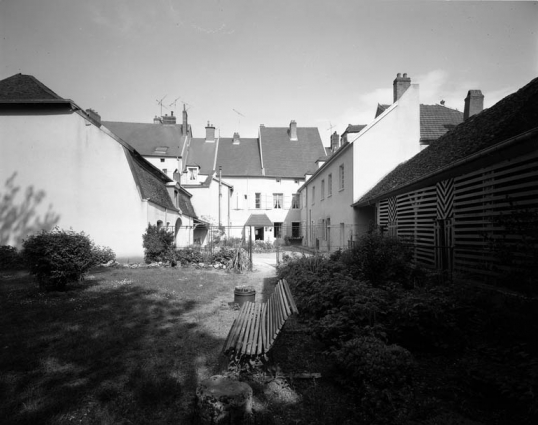 Façades sur cour. © Région Bourgogne-Franche-Comté, Inventaire du patrimoine