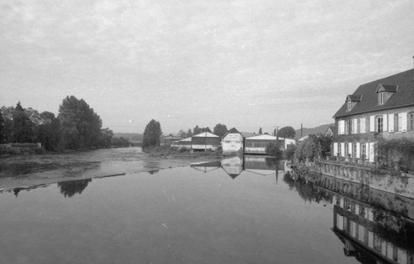 Vue d'ensemble, depuis le pont. © Région Bourgogne-Franche-Comté, Inventaire du patrimoine