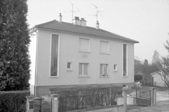 Maison de même genre, 18, 20 rue Marin la Meslée, façade postérieure. © Région Bourgogne-Franche-Comté, Inventaire du patrimoine