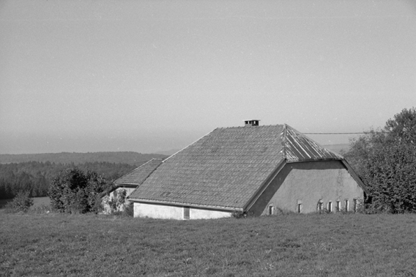 Vue générale de la fromagerie des Raisses, à Longchaumois. © Région Bourgogne-Franche-Comté, Inventaire du patrimoine