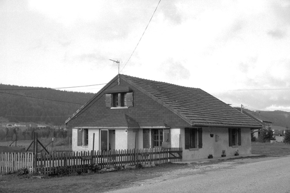 Vue générale de la fromagerie de la Bourbe, commune des Rousses. © Région Bourgogne-Franche-Comté, Inventaire du patrimoine