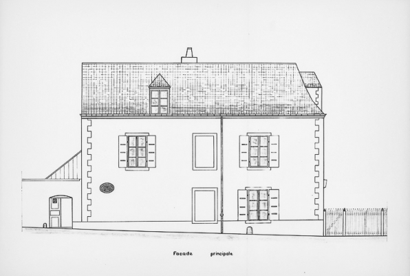 Maison Dubuc. Rue Chifflot. Façades, façade antérieure. © Région Bourgogne-Franche-Comté, Inventaire du patrimoine