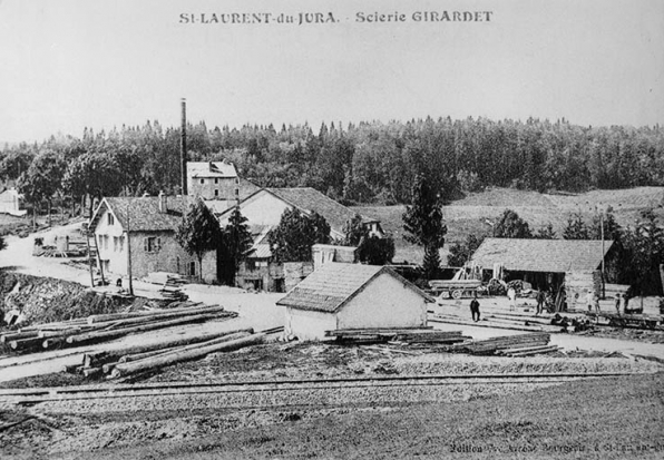 St-Laurent-du-Jura. - Scierie Girardet. © Région Bourgogne-Franche-Comté, Inventaire du patrimoine