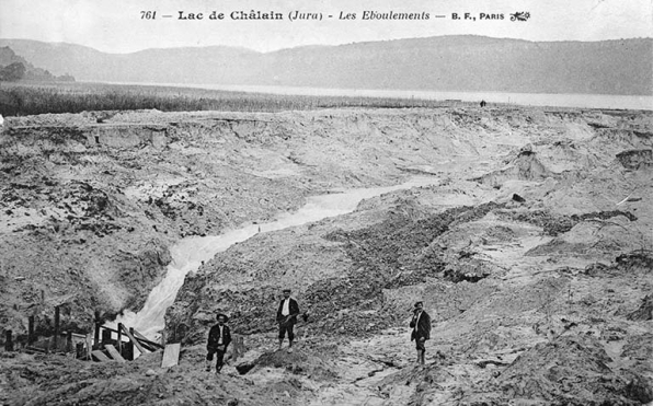 Lac de Châlain (Jura) - Les Eboulements. © Région Bourgogne-Franche-Comté, Inventaire du patrimoine