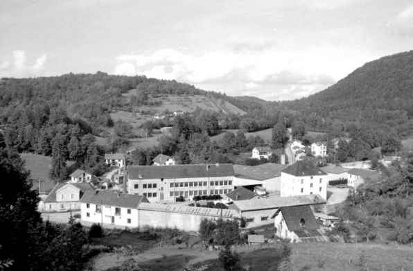Vue d'ensemble depuis le sud. © Région Bourgogne-Franche-Comté, Inventaire du patrimoine