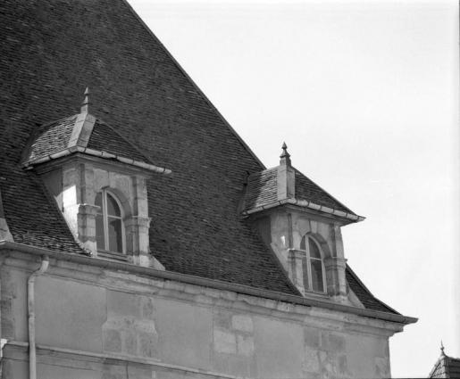 Détail des lucarnes. © Région Bourgogne-Franche-Comté, Inventaire du patrimoine