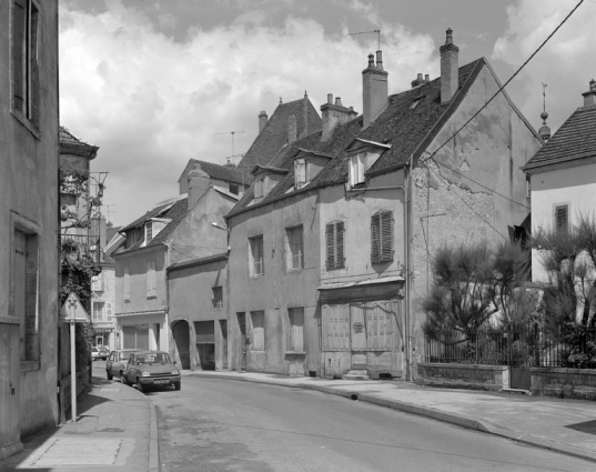 Partie de l'édifice donnant rue des Casernes. © Région Bourgogne-Franche-Comté, Inventaire du patrimoine