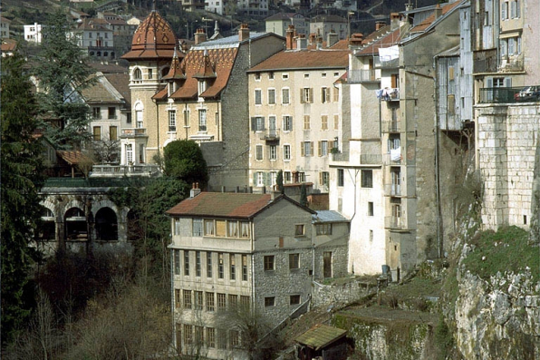 Vue d'ensemble depuis le sud. © Région Bourgogne-Franche-Comté, Inventaire du patrimoine