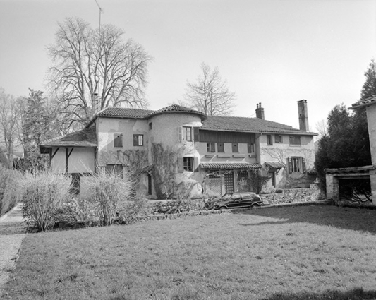 Façade antérieure du logement patronal (O). © Région Bourgogne-Franche-Comté, Inventaire du patrimoine