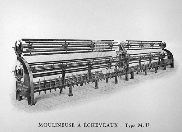 La Moulineuse à écheveaux type MUS. © Région Bourgogne-Franche-Comté, Inventaire du patrimoine