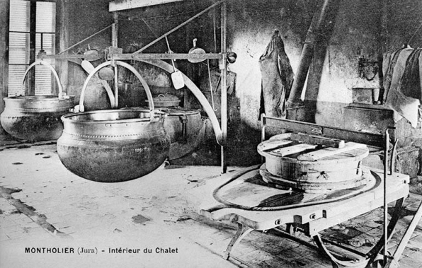 Montholier (Jura) - Intérieur du Chalet. © Région Bourgogne-Franche-Comté, Inventaire du patrimoine