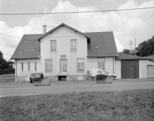 Façade antérieure. © Région Bourgogne-Franche-Comté, Inventaire du patrimoine