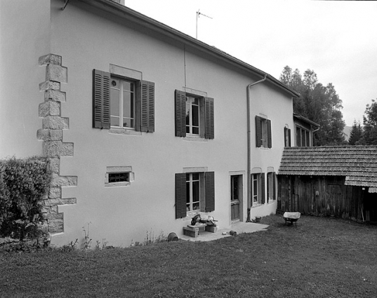 Façade antérieure de la ferme. © Région Bourgogne-Franche-Comté, Inventaire du patrimoine