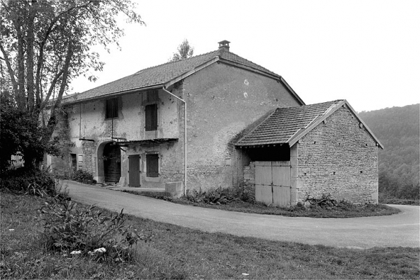 Façade antérieure. © Région Bourgogne-Franche-Comté, Inventaire du patrimoine