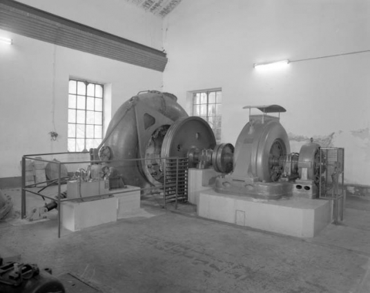 Groupe turbine alternateur n° 3. © Région Bourgogne-Franche-Comté, Inventaire du patrimoine