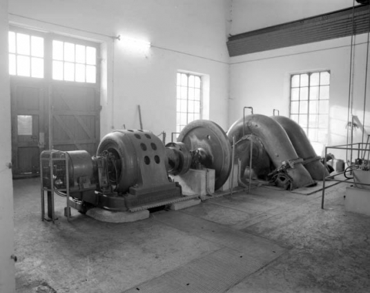 Groupe turbine alternateur n° 1. © Région Bourgogne-Franche-Comté, Inventaire du patrimoine