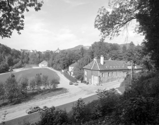 Vue d'ensemble depuis le sud. © Région Bourgogne-Franche-Comté, Inventaire du patrimoine