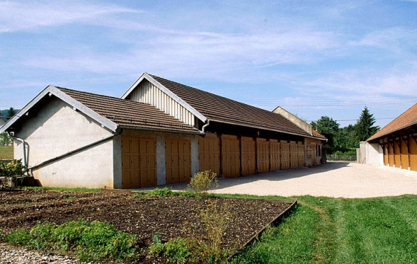 Pièces de séchage depuis l'est. © Région Bourgogne-Franche-Comté, Inventaire du patrimoine