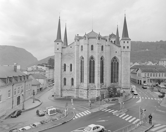 Chevet (vue horizontale). © Région Bourgogne-Franche-Comté, Inventaire du patrimoine