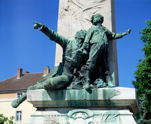 Détail de la partie médiane. © Région Bourgogne-Franche-Comté, Inventaire du patrimoine