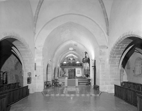 La nef vue depuis le choeur. © Région Bourgogne-Franche-Comté, Inventaire du patrimoine