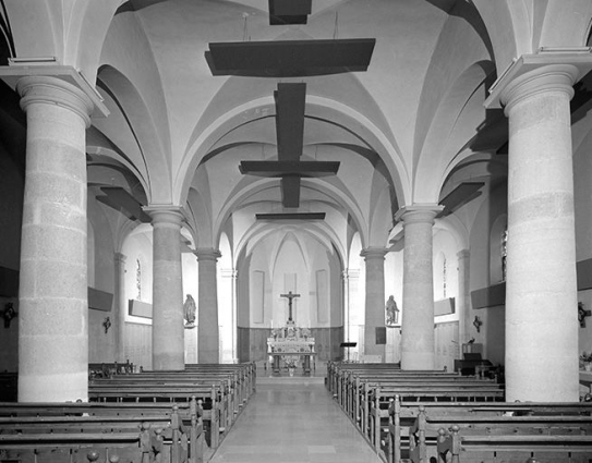 Le choeur vu depuis la nef. © Région Bourgogne-Franche-Comté, Inventaire du patrimoine