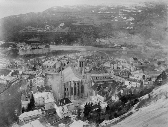 Vue depuis le point de vue. © Région Bourgogne-Franche-Comté, Inventaire du patrimoine